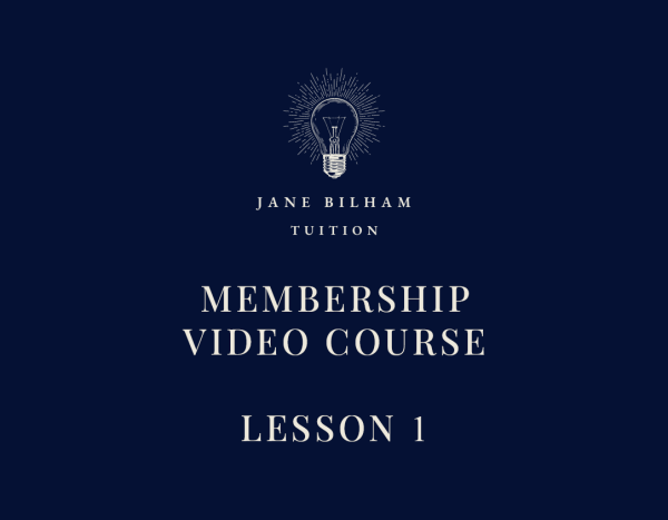 MEMBERS LESSON 1