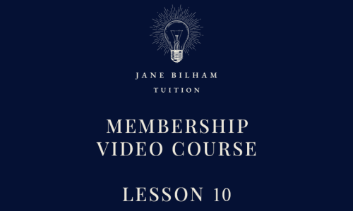 MEMBERSHIP COURSE VIDEO - LESSON 10