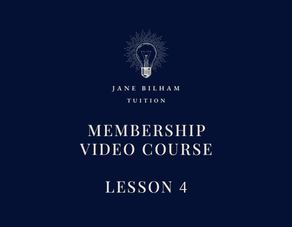 MEMBERS LESSON 4