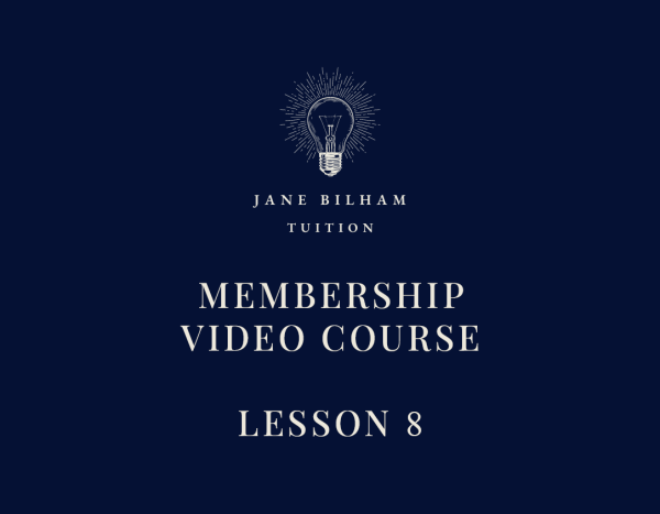 MEMBERS LESSON 8