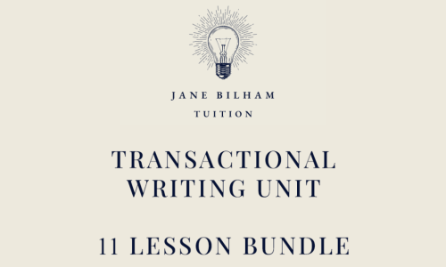 TRANSACTIONAL BUNDLE - ALL LESSONS AND RESOURCES