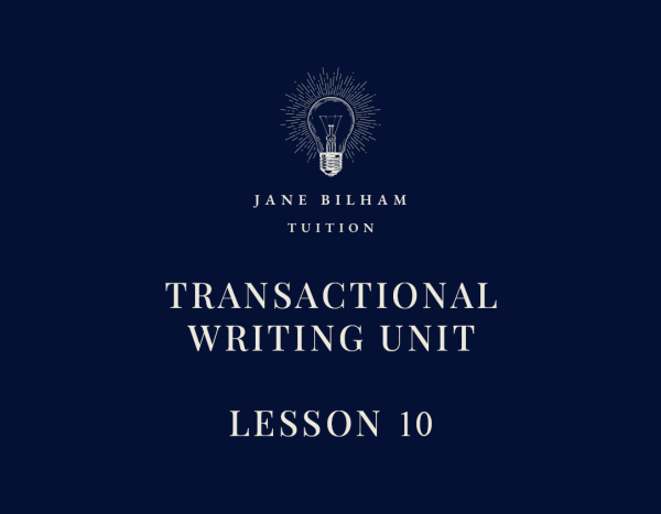 Transactional Lesson 10