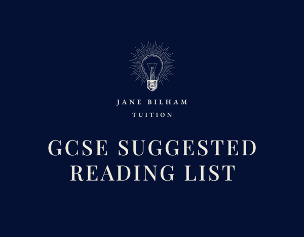 GCSE SUGGESTED READING LIST